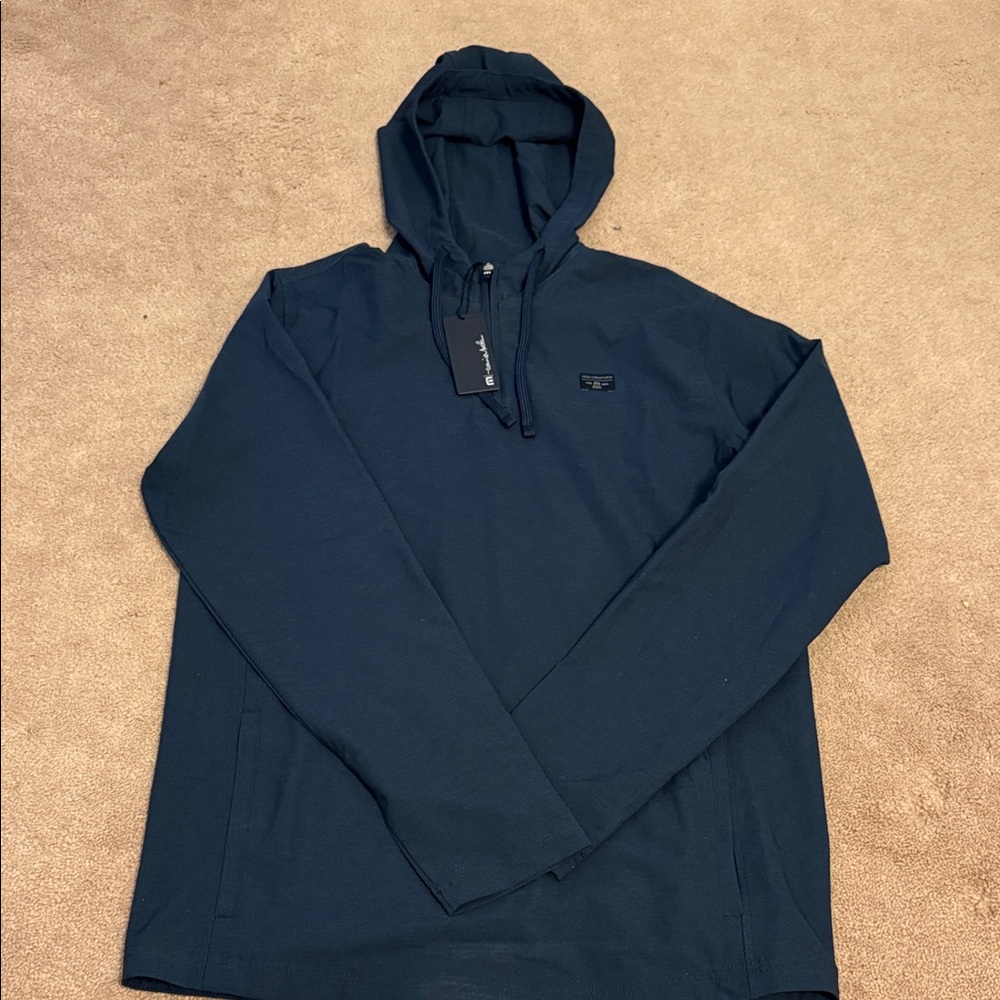 Travis Mathew Dark Blue Hoodie